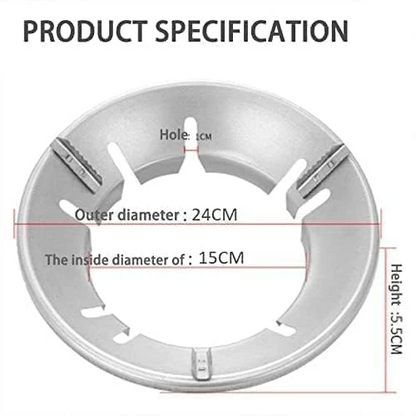 Metal stove cover
