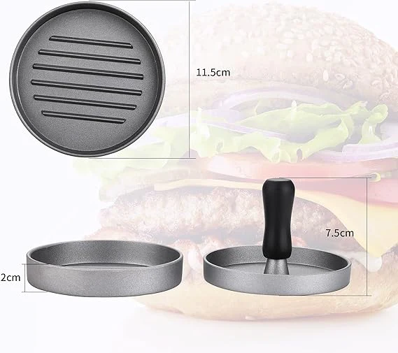 Burger press