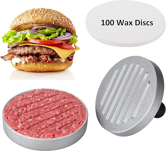 Burger press