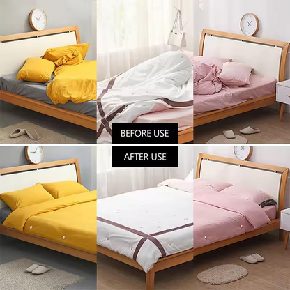 No-Sew Quilt Fixing Clips – Anti-Slip Duvet Cover Fasteners (Easy One-Click Installation)  Alternative short title (ads ke liye):  Anti-Slip Duvet Fixing Buttons – Easy Install Bed Sheet Clips