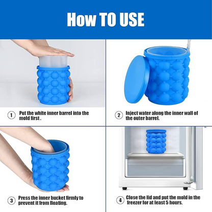 Ice Pop Bucket – Press & Chill Ice Maker