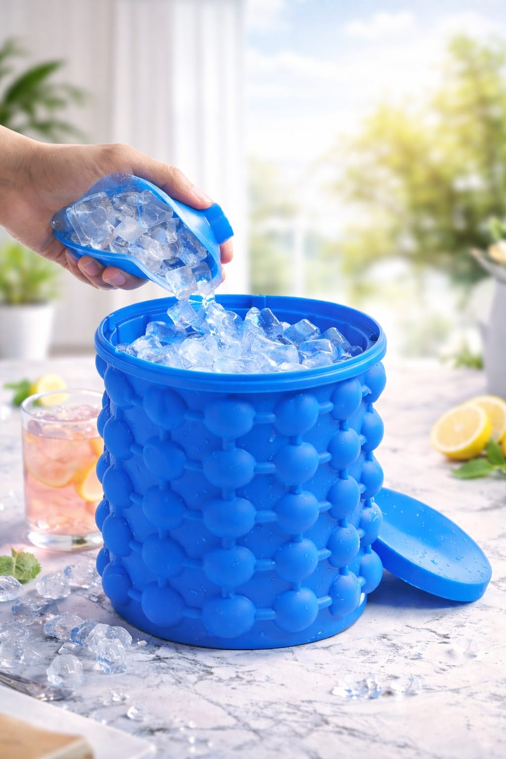 Ice Pop Bucket – Press & Chill Ice Maker