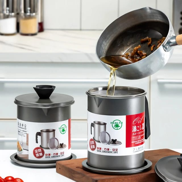 Oil Guard Pot – Smart Oil Strainer