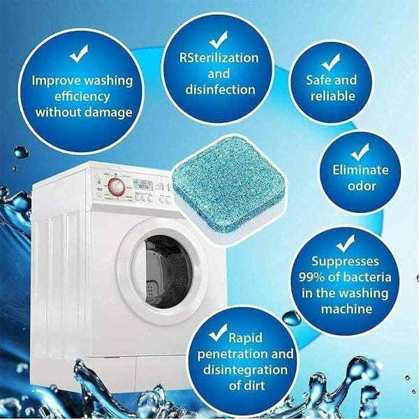 WashFresh Pro – Machine Cleaner Tablets